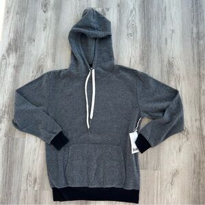 Feat Unisex Blanket Blend Black/Gray Hoodie Sweatshirt